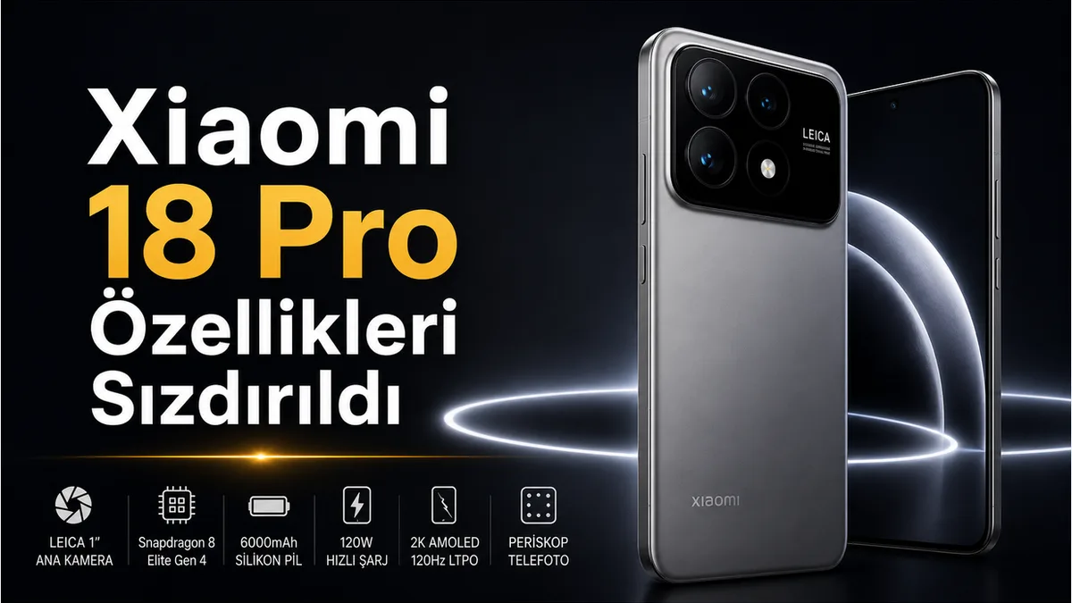 Xiaomi 18 Pro Özellikleri