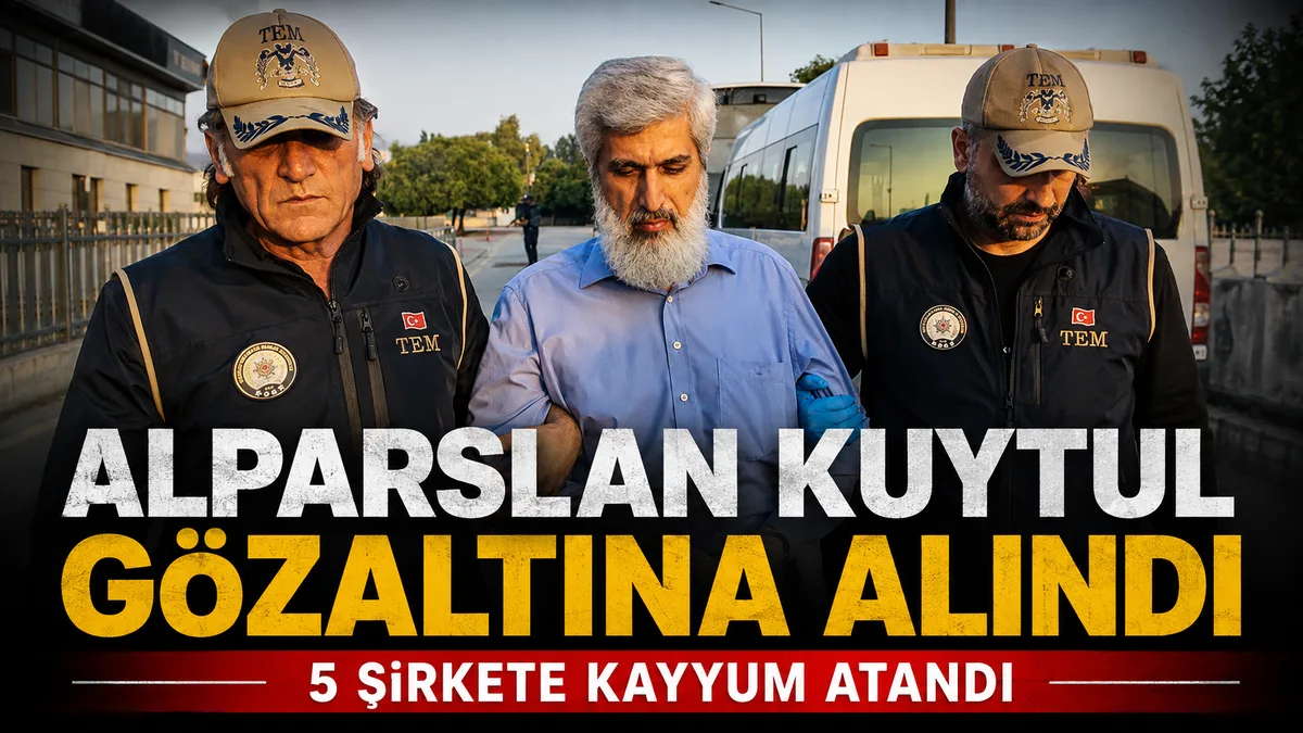 Furkan Vakfı lideri Alparslan Kuytul Gözaltına alındı