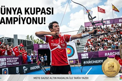 Mete Gazoz Dünya Şampiyonu Oldu