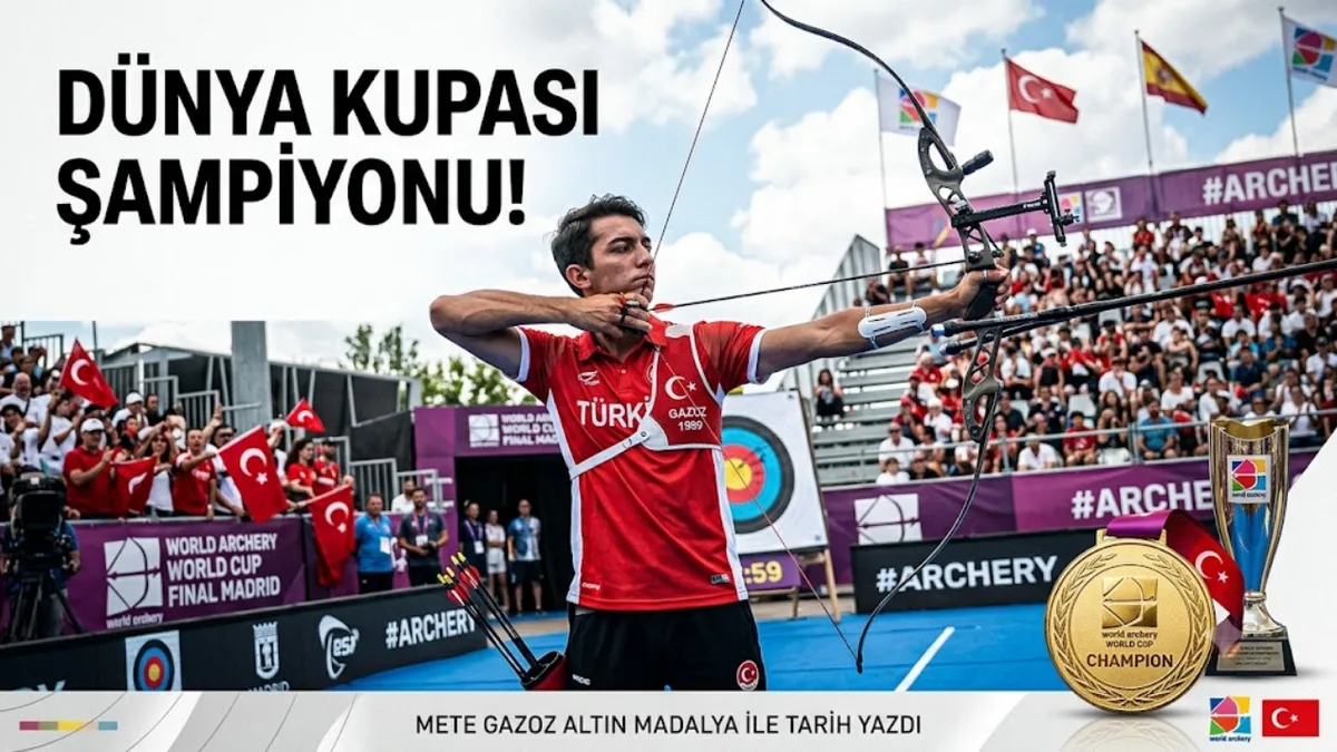 Mete Gazoz Dünya Şampiyonu Oldu