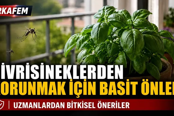 sivrisineklerden korunmak için bitkisel tavsiyeler